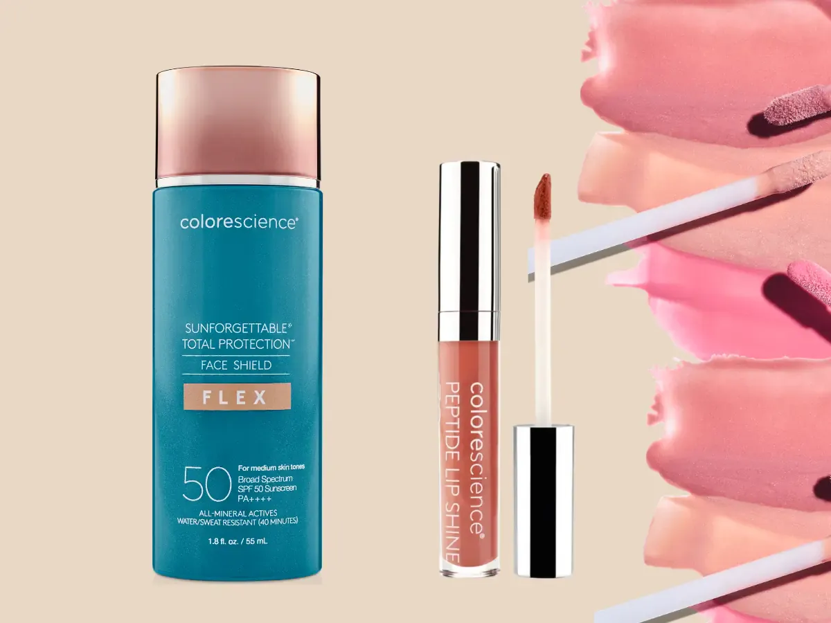 Kjøp valgfri Face Shield Flex SPF 50 og få halv pris på Peptide Lip Shine SPF 30